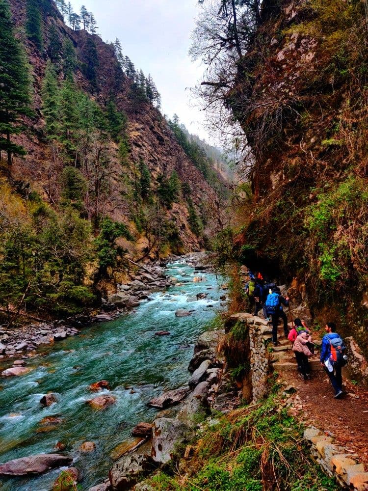 Himalayan trekking moment 10